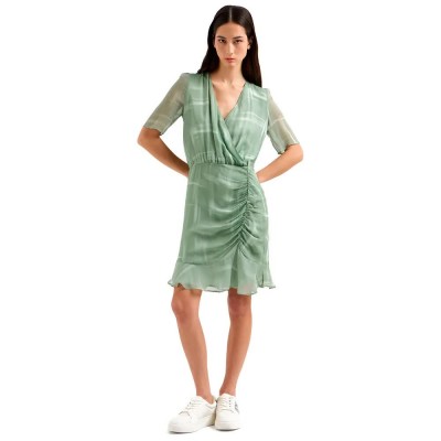 рокля,дамски,поли,и,рокли,armani,exchange,xw000180,af12051,short,sleeve,dress,green,(sage,marble,print)