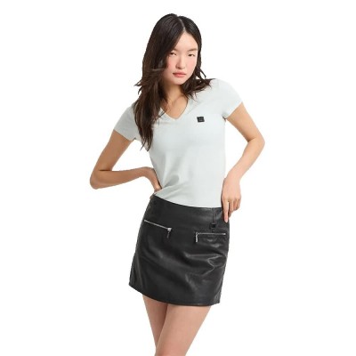 пола,дамски,поли,и,рокли,armani,exchange,xw000219,af10854,short,skirt,black