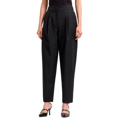 панталони,дамски,панталони,armani,exchange,xw000222,af10855,pants,black,(black)