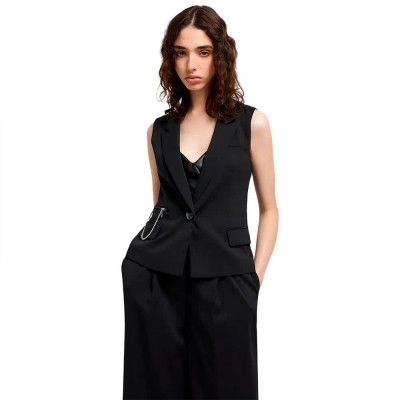 елек,дамски,сака,armani,exchange,xw000435,af12749,waistcoat,black,(black)