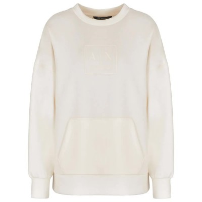 блуза,дамски,блузи,armani,exchange,xw000504,af12819,sweatshirt,white