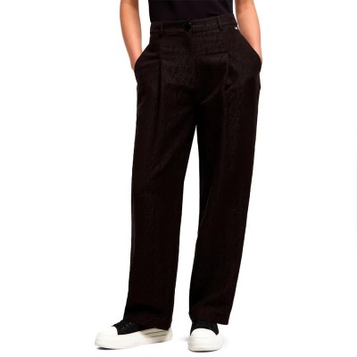 панталони,дамски,панталони,armani,exchange,xw000564,af12058,high,waist,pants,black