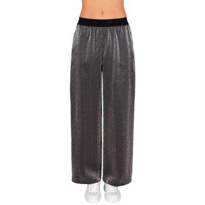 панталони,дамски,панталони,armani,exchange,xw000569,af12055,high,waist,pants,grey