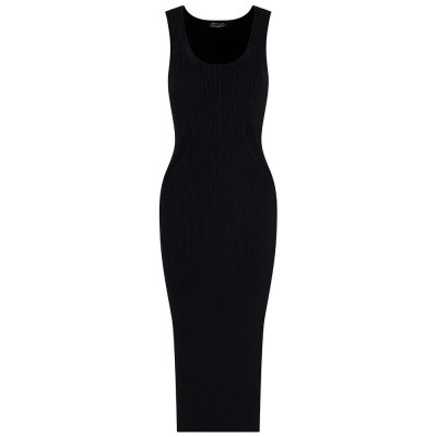 рокля,дамски,поли,и,рокли,armani,exchange,xw000576,af12740,sleeveless,midi,dress,black