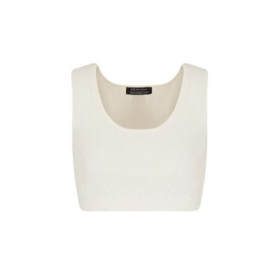 потник,дамски,топове,armani,exchange,xw000577,af12740,sleeveless,top,iso,(beige)