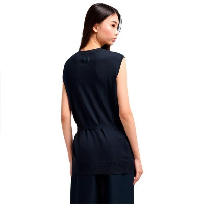 тениска,дамски,тениски,armani,exchange,xw000584,af10352,sleeveless,t,shirt,blue