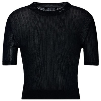тениска,дамски,тениски,armani,exchange,xw000595,af12785,short,sleeve,t,shirt,black