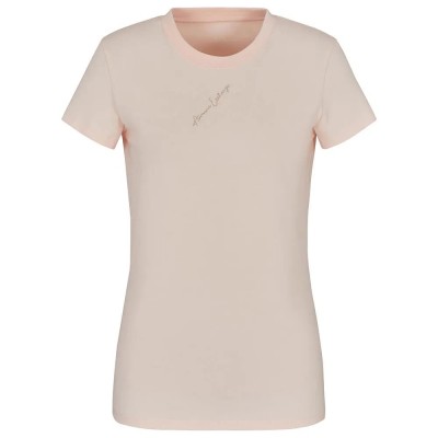 тениска,дамски,тениски,armani,exchange,xw000599,af10355,short,sleeve,t,shirt,beige,(vegas)