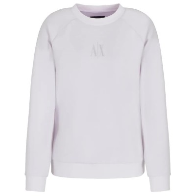 блуза,дамски,блузи,armani,exchange,xw000826,af13397,sweatshirt,white