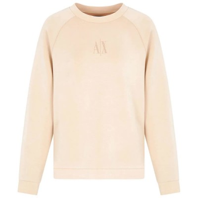 блуза,дамски,блузи,armani,exchange,xw000826,af13397,sweatshirt,valley,(beige)
