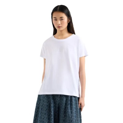 тениска,дамски,тениски,armani,exchange,xw000830,af10356,short,sleeve,t,shirt,optic,white,(white)