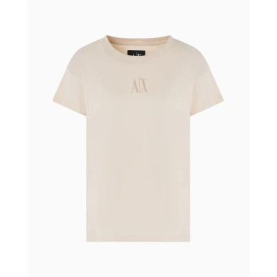 тениска,дамски,тениски,armani,exchange,xw000830,af10356,short,sleeve,t,shirt,beige