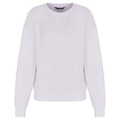 блуза,дамски,блузи,armani,exchange,xw000835,af13397,sweatshirt,white