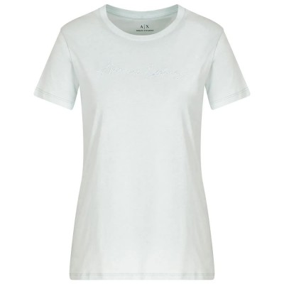 тениска,мъжки,тениски,дамски,тениски,armani,exchange,xw000839,af10356,short,sleeve,t,shirt,white,(reflection)