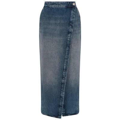 пола,дамски,поли,и,рокли,armani,exchange,xw001190,af12871,midi,skirt,blue