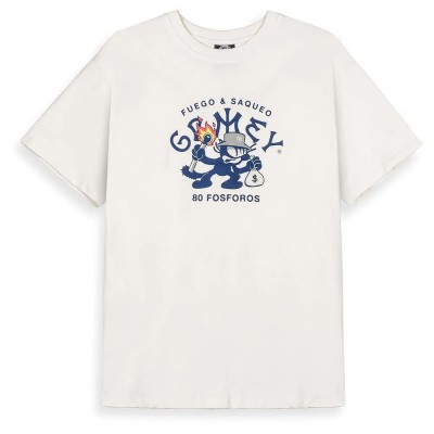 тениска,мъжки,тениски,grimey,sweet,science,matches,regular,short,sleeve,t,shirt,white