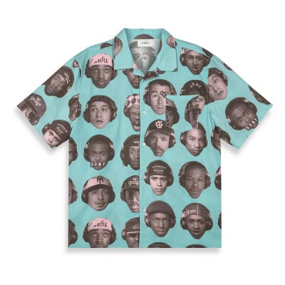 риза,с,къс,ръкав,мъжки,ризи,grimey,the,midnite,button,up,short,sleeve,shirt,blue