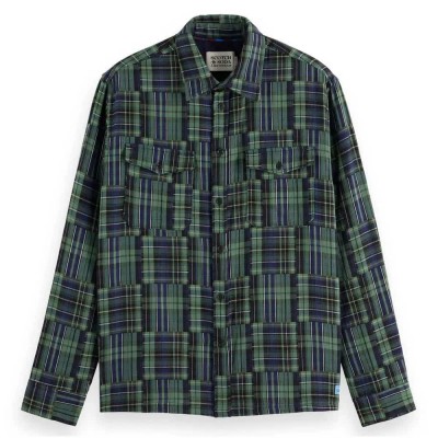 риза,с,дълъг,ръкав,мъжки,ризи,scotch,&,soda,179868,relaxed,fit,long,sleeve,shirt,green