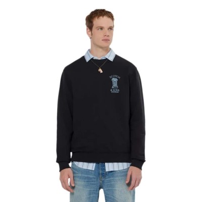 блуза,мъжки,пуловери,scotch,&,soda,179897,sweatshirt,black,(black)