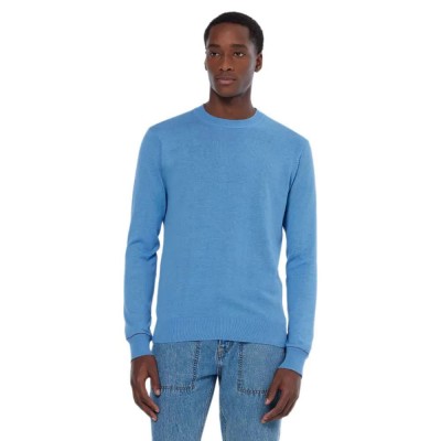 блуза,мъжки,пуловери,scotch,&,soda,179909,regular,fit,sweater,lake,blue,(blue)