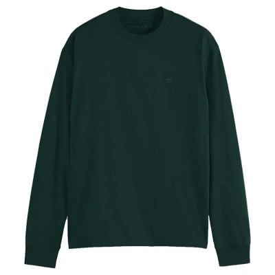 тениска,мъжки,тениски,scotch,&,soda,179954,regular,fit,long,sleeve,t,shirt,amsterdam,green