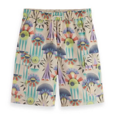 къси,панталони,мъжки,панталони,scotch,&,soda,180013,cargo,shorts,multicolor