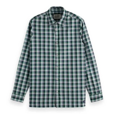 риза,с,дълъг,ръкав,мъжки,ризи,scotch,&,soda,180026,regular,fit,long,sleeve,shirt,green