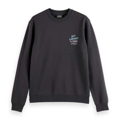 блуза,мъжки,пуловери,scotch,&,soda,180074,regular,fit,sweatshirt,black