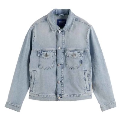 яке,мъжки,якета,scotch,&,soda,180140,regular,fit,denim,jacket,blue