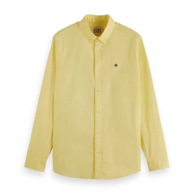 риза,с,дълъг,ръкав,мъжки,ризи,scotch,&,soda,seasonal,core,180014,regular,fit,long,sleeve,shirt,yellow