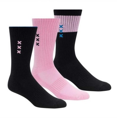 чорапи,мъжки,чорапи,scotch,&,soda,ss123275,crew,socks,3,pairs,black,(black,pink)