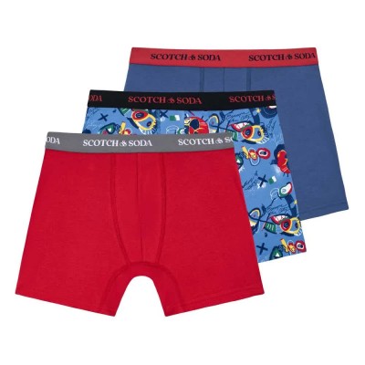 боксерки,мъжко,бельо,scotch,&,soda,sssp25m153378,boxers,3,units,red,blue,(red,blue)