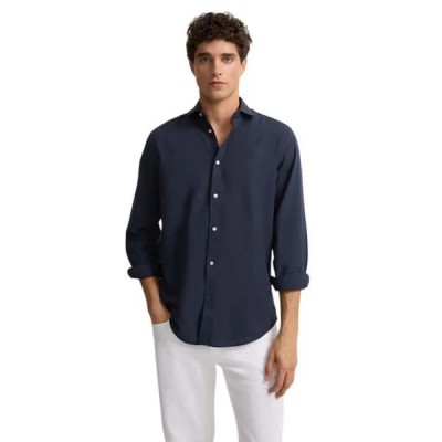 риза,с,дълъг,ръкав,мъжки,ризи,silbon,sport,soft,long,sleeve,shirt,blue