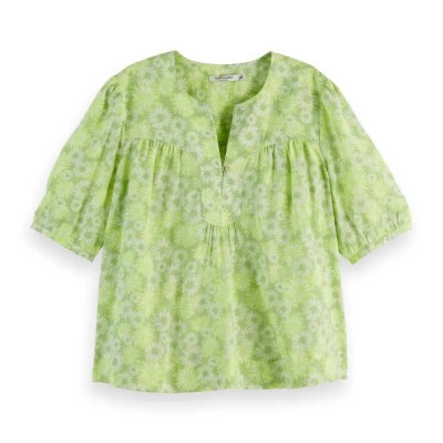 дамски,блузи,дамски,ризи,scotch,&,soda,u9a00636t,short,sleeve,blouse,green