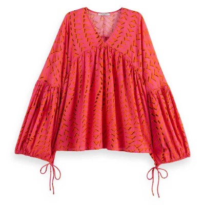 дамски,блузи,дамски,ризи,scotch,&,soda,u9a00640t,blouse,orange