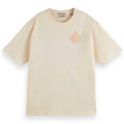 тениска,дамски,тениски,scotch,&,soda,u9a00654t,loose,fit,short,sleeve,t,shirt,beige