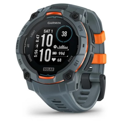 часовници,garmin,reloj,instinct,3,45,mm,solar,grey,grey,(orange)