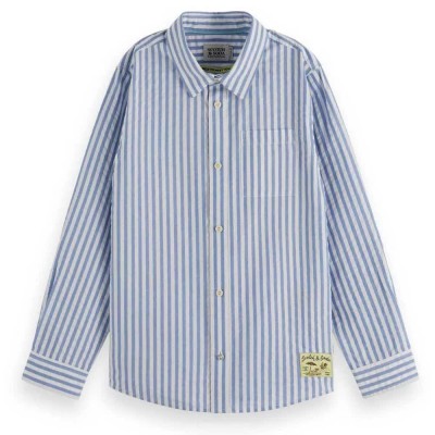 риза,с,дълъг,ръкав,детски,ризи,scotch,&,soda,179464,long,sleeve,shirt,blue