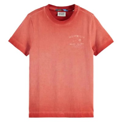 тениска,детски,тениски,scotch,&,soda,179494,regular,fit,t,shirt,campfire,(orange)