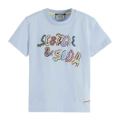 тениска,детски,тениски,scotch,&,soda,179503,relaxed,fit,t,shirt,sky,blue,(blue)