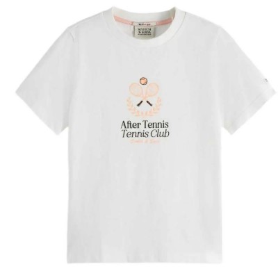 тениска,детски,тениски,scotch,&,soda,180301,regular,fit,short,sleeve,t,shirt,white,(white)