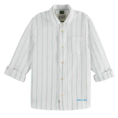 риза,с,дълъг,ръкав,детски,ризи,scotch,&,soda,180355,long,sleeve,shirt,white