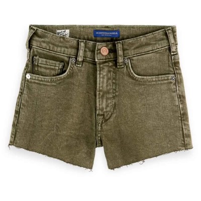 къси,панталони,детски,панталони,scotch,&,soda,the,ray,relaxed,fit,denim,shorts,washed,military,(green)