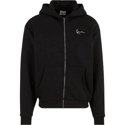 блуза,мъжки,пуловери,дамски,пуловери,karl,kani,chest,signature,essential,os,full,zip,sweatshirt,black,(black)