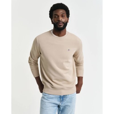 блуза,мъжки,пуловери,gant,2006065,sweatshirt,dry,sand,(beige)