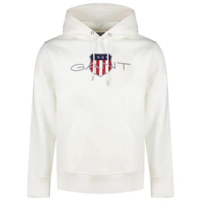 суичър,мъжки,пуловери,gant,2047087,hoodie,white,(eggshell)