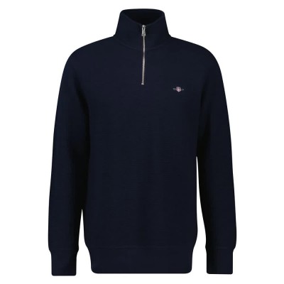 блуза,мъжки,пуловери,gant,2067040,half,zip,sweatshirt,blue,(evening,blue)