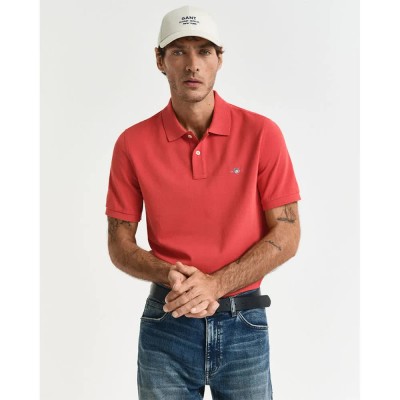 мъжки,блузи,с,яка,gant,2210,short,sleeve,polo,orange