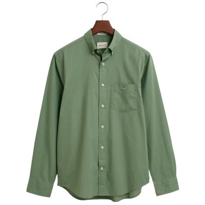 риза,с,дълъг,ръкав,мъжки,ризи,gant,3000100,long,sleeve,shirt,green