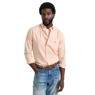 риза,с,дълъг,ръкав,мъжки,ризи,gant,3000200,long,sleeve,shirt,orange